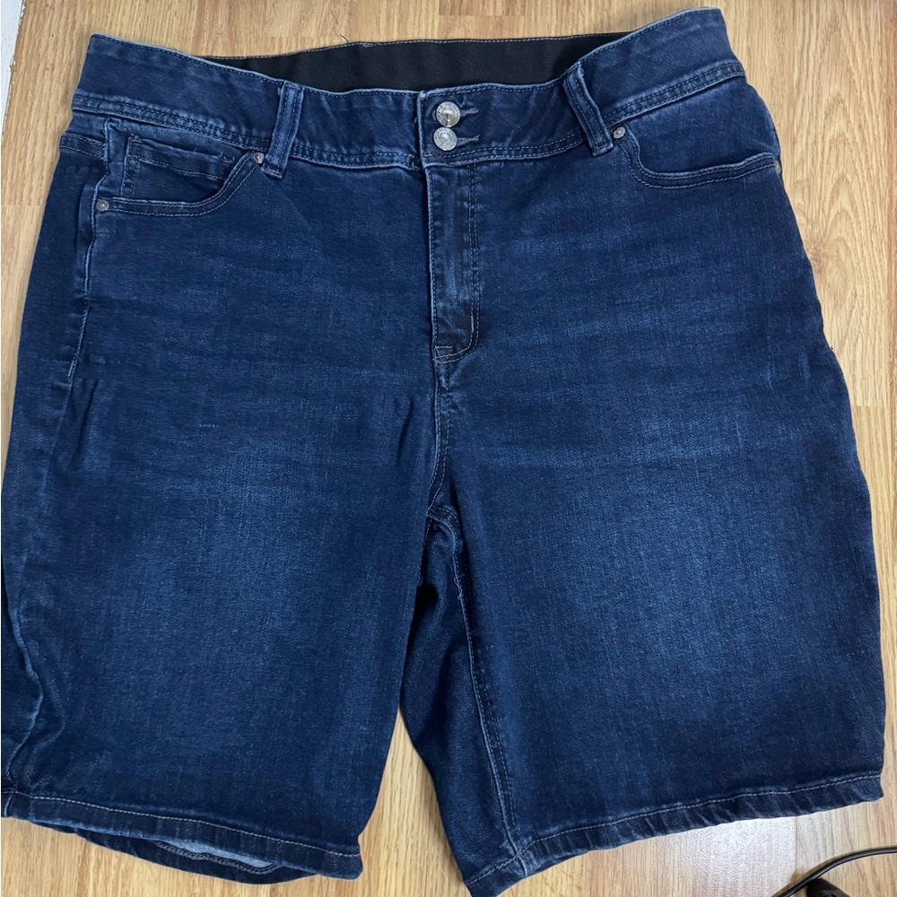 Lane Bryant Women’s  Blue Denim Shorts